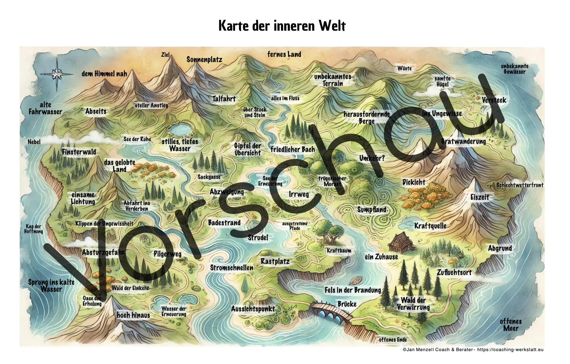 Vorschau - Karte der inneren Welt